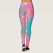 Leggings Artwork spatial Abstrait| Légendes (Dos)