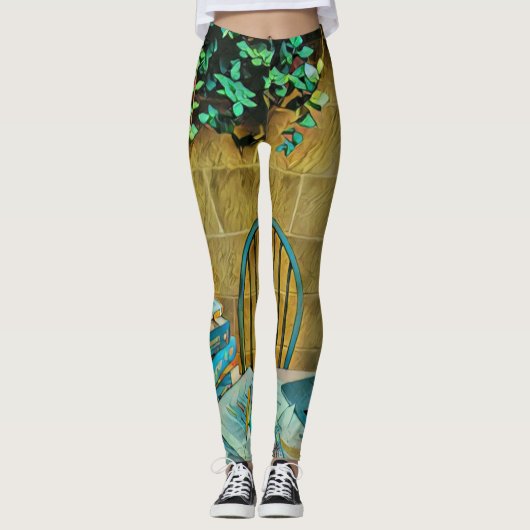 Leggings artwork vintage (Devant)
