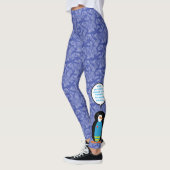 Leggings Aruba Flag Holiday Mme Penguin Parler (Gauche)