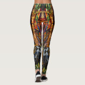 Leggings "Arumáya" Fleur de Jaguar - Femmes en Amazonie (Dos)