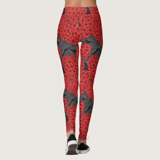 Leggings Arygdale rouge (Dos)