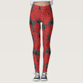 Leggings Arygdale rouge (Devant)