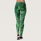 Leggings Aspect du sapin (Dos)