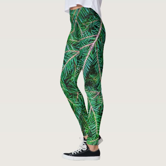 Leggings Aspect du sapin (Gauche)