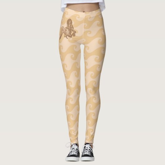Leggings Assis Sirène Beige (Devant)