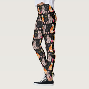 Leggings Assistant Vétérinaire Chats Motif 2