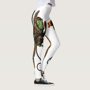 Leggings Assistant vintage d'Oz, Casquette de singe volant