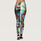 leggings astraux abstraits (Dos)