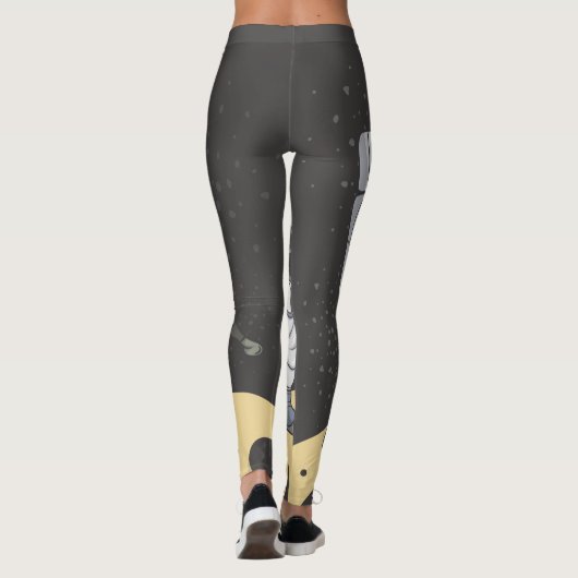 Leggings Astronaute et alien (Dos)