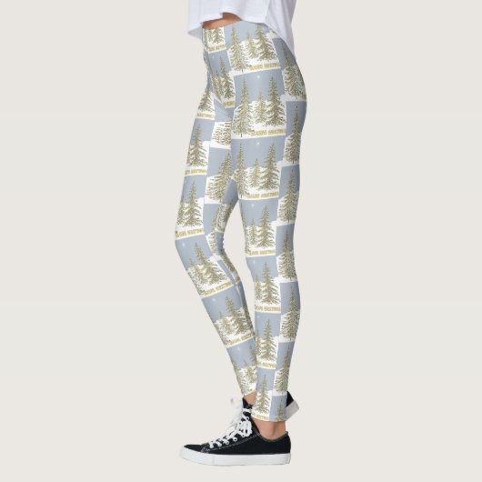 Leggings AT - Arbres et étoile (Gauche)
