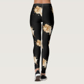Leggings Athlétique Espresso Splash (Dos)