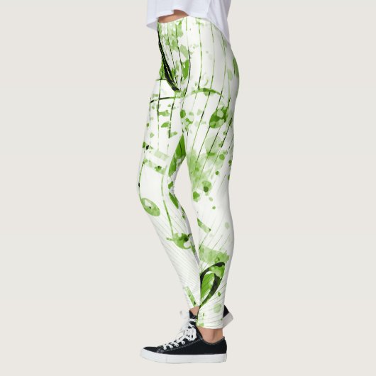 Leggings Atmosphère musicale 7 (Gauche)