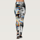 Leggings Attaque arc-en-ciel (Dos)