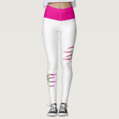 Leggings Attaque zombie funky ! Zombie déchiré (Devant)