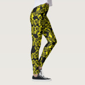 Leggings Attention Bae Ne pas croiser moi Bande conception  (Droite)