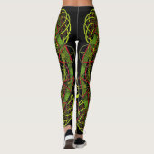 Leggings Attraction fractale (Dos)