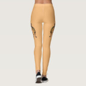 Leggings Attrape-rêves Baleine Kokopelli Amérindien 2 (Dos)