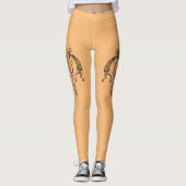 Leggings Attrape-rêves Baleine Kokopelli Amérindien 2 (Devant)