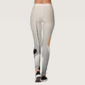 Leggings au design moderne reflétant simplicité (Dos)