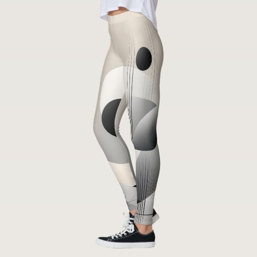 Leggings au design moderne reflétant simplicité (Gauche)