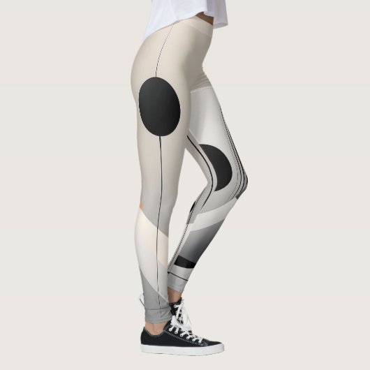 Leggings au design moderne reflétant simplicité (Droite)