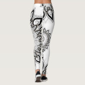 Leggings au henné de Mandala Tattoo (Dos)