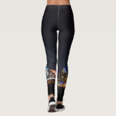 Leggings Au pont Margaret Hunt Hill (Dos)