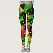 Leggings au Reggae jamaïcain (Devant)