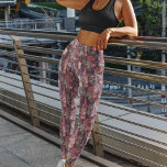 Leggings au vin et aux raisins - Cool<br><div class="desc">Un motif de bouteilles de vin rétro et vintages mélangées avec du raisin et des tumblers. C'est un design amusant,  cool et joli qui vous fera paraître et vous fera vous sentir bien,  surtout après un verre ou deux... </div>