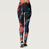 Leggings Aucun risque de récompense - Samurai Tiger (Dos)