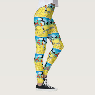 Leggings Aucunes guêtres de macareux de crainte