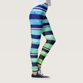 Leggings Auqa Stripes (Droite)