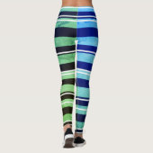 Leggings Auqa Stripes (Dos)
