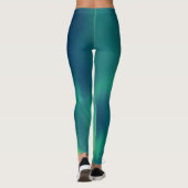 Leggings Aurora Borealis Northern lights Alaska Sky (Dos)