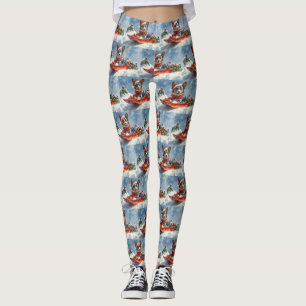 Leggings Australian Kelpie en traîneau Laissez tomber la ne