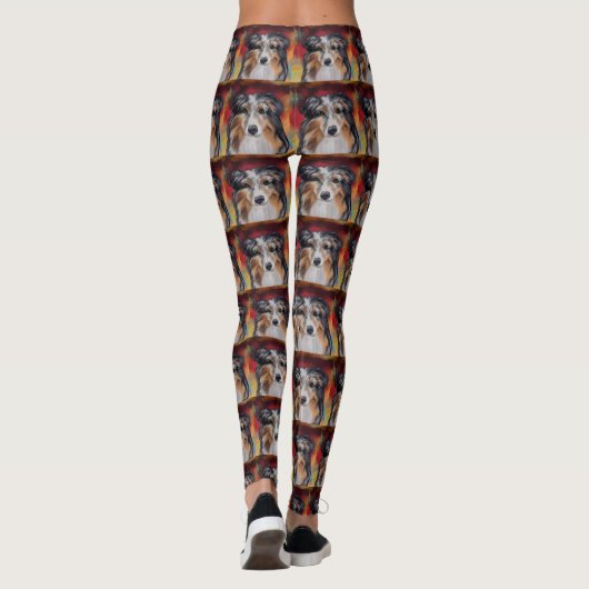 LEGGINGS AUSTRALIAN SHEPHERD (Dos)