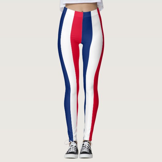 Leggings Australie Couleurs du drapeau national triées vert (Devant)