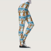 Leggings Australie Terrier Winter Wonderland Noël (Droite)