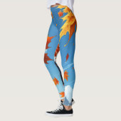 Leggings Authumn leaves  (Gauche)