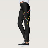 Leggings Autisme Cousin Sensibilisation sur l'autisme T-shi (Gauche)