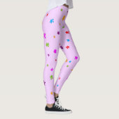 Leggings Autisme de couleur arc-en-ciel Pièces de puzzle su (Droite)