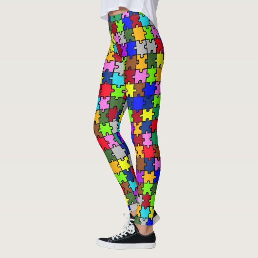 Leggings Autistic Jigsaw (Gauche)