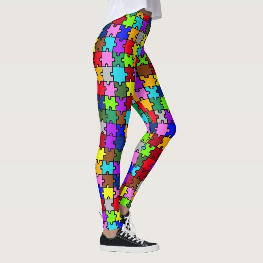 Leggings Autistic Jigsaw (Droite)