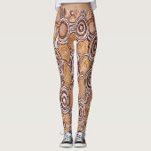 Leggings autochtones du désert du Merideth (Devant)