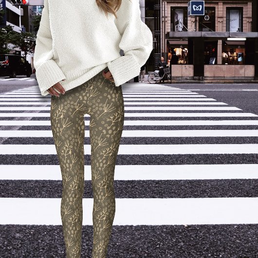 Leggings Automne Botanique Twig