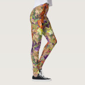 Leggings Automne Coloré Automne automne motif floral (Droite)