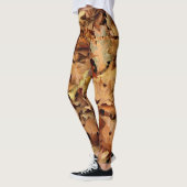 Leggings automne, feuille sec (Gauche)