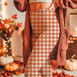 Leggings Automne Orange En vichy À damiers Plaid<br><div class="desc">Un classique orange den vichyautomne à damiers motif plaid parfait pour ajouter une touche de charme saisonnier. Ce design intemporel présente un aspect rustique et audacieux avec sa motif de en vichy orange et blanc, idéal pour les amateurs de déco ou de mode sur le thème des chutes. Que vous...</div>