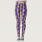 Leggings Autoportrait de clown cauchemar (Devant)