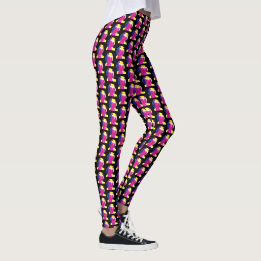 Leggings Autoportrait du diable PopArt (Droite)